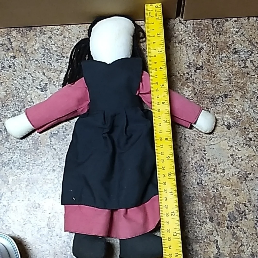 Vintage handmade Amish doll farmhouse primitive